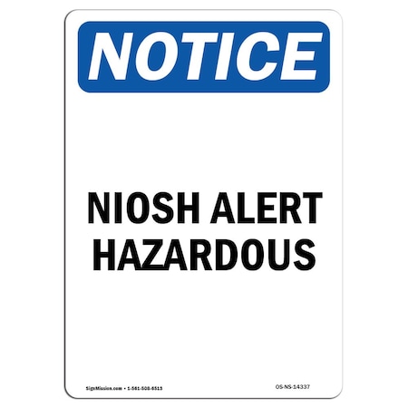 OSHA Notice, 3.5 Height, 5 Width, Decal